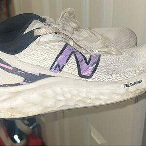 New Balance Women's Fresh Foam Sneakers - White and Purple